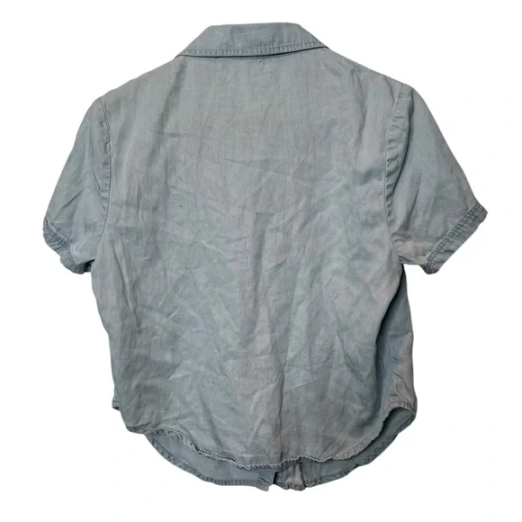 FRAME Short Sleeve Button-Up Shirt - Size Medium - Picture 2 of 2